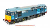 3459 Heljan Class 33/0 Diesel Locomotive number 33 029 in DRS Blue livery